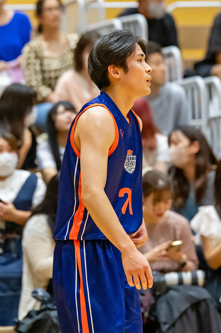 関東大学バスケットボールリーグ戦1部・早稲田大学戦 中村 隼士