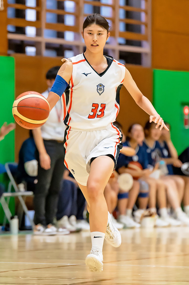 関東大学女子バスケットボールリーグ戦2部Aブロック 松蔭大学戦　#33 細野 未琉香