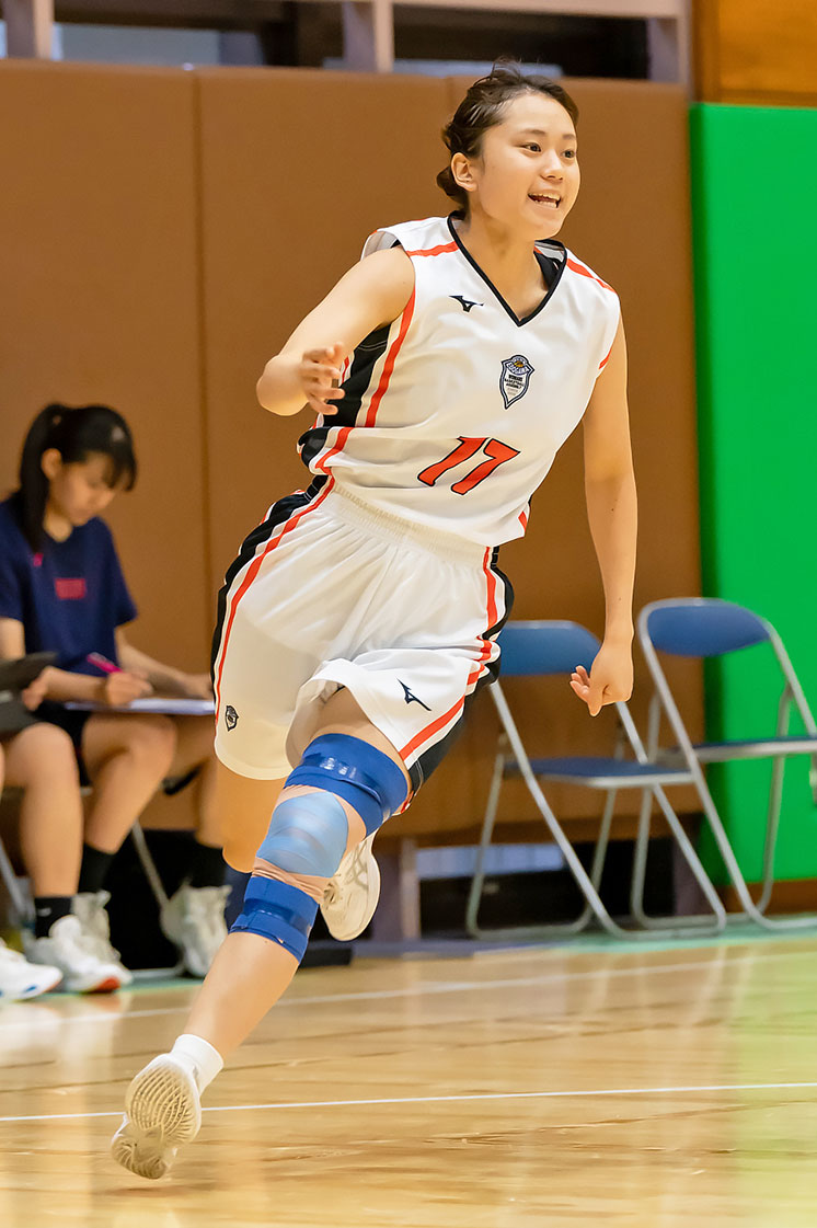 関東大学女子バスケットボールリーグ戦2部Aブロック 松蔭大学戦　#17 大森 野乃子