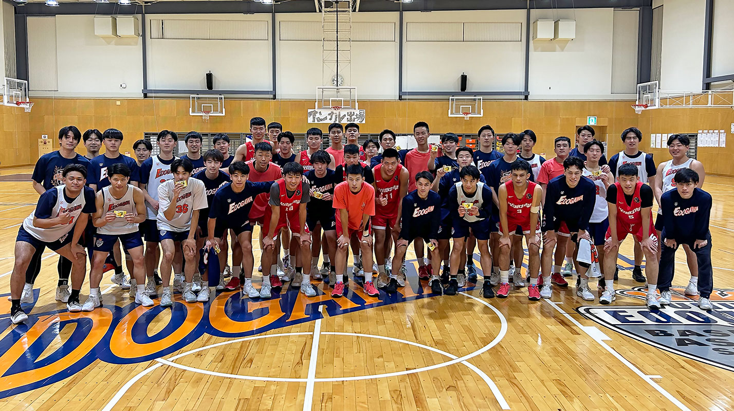 江戸川大学男子バスケットボール部と台湾光復高中バスケットボール部