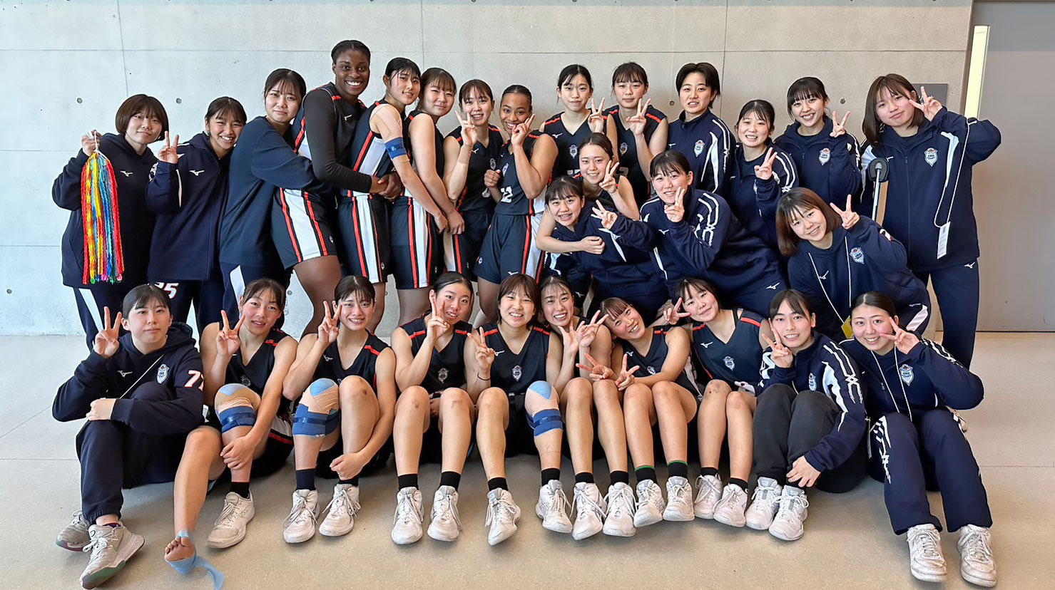 女子バスケットボール部 第75回全日本大学バスケットボール選手権大会（インカレ）結果